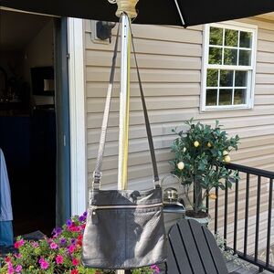 Margot - Lorna Hobo in Black crossbody purse